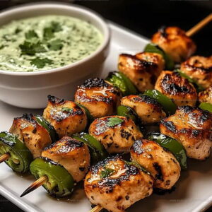 Jalapeno Heat Chicken Skewer Recipe