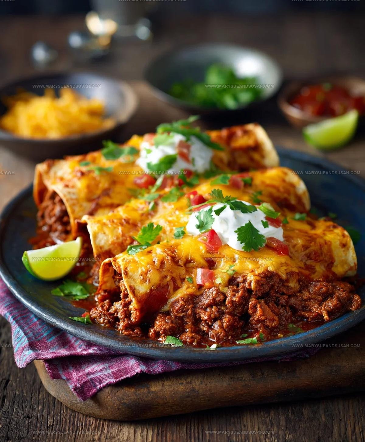 Family-Style Beef Enchiladas Recipe