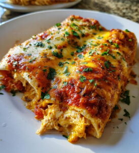 Veggie-Loaded Cream Cheese Chicken Enchiladas Recipe