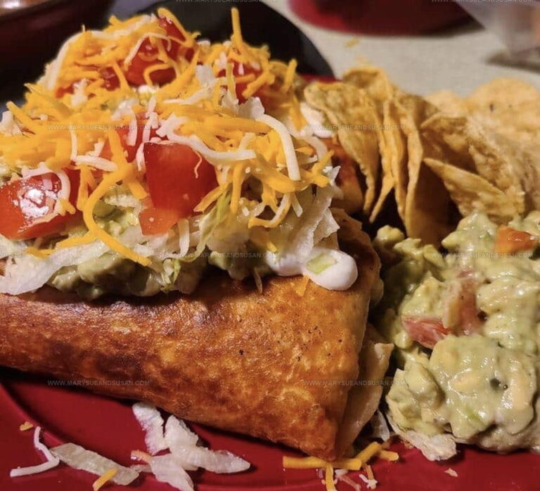 Beef and Cheese Chimichanga Recipe