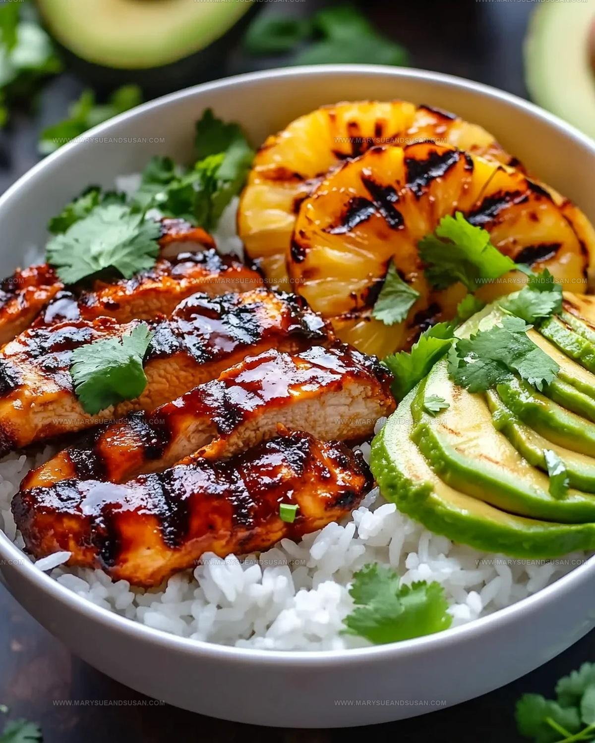 Grilled Tropical Hawaiian BBQ Chicken Recipe