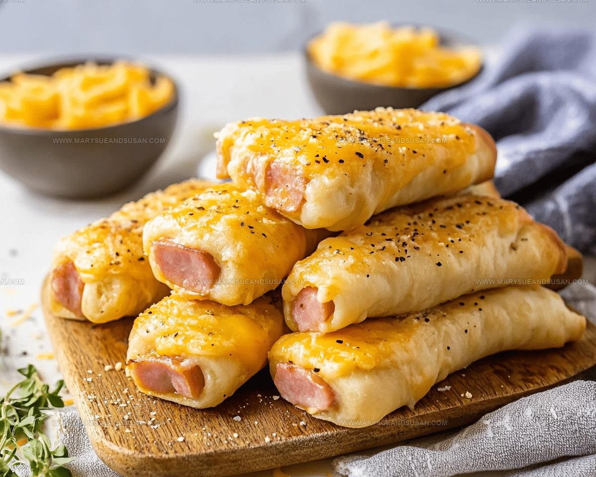 Ham And Cheese Puff Pastry Sticks Recipe