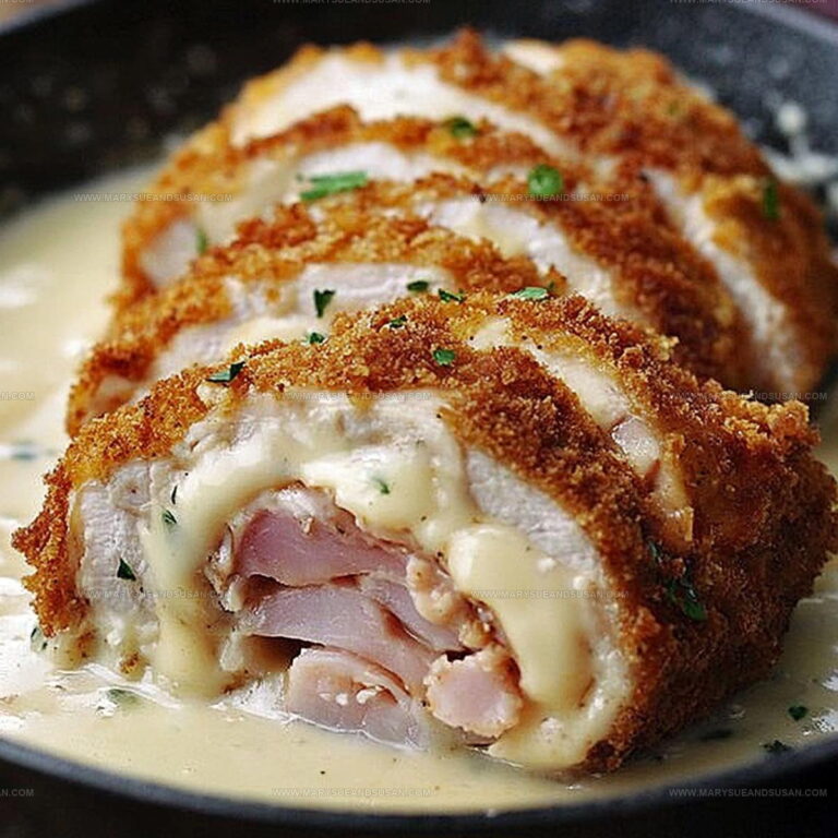 Crispy Creamy Chicken Cordon Bleu Recipe