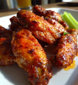 Oven Crispy Buffalo Chicken Wings Recipe