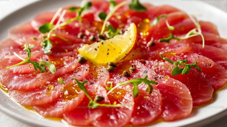 Tuna Carpaccio Recipe