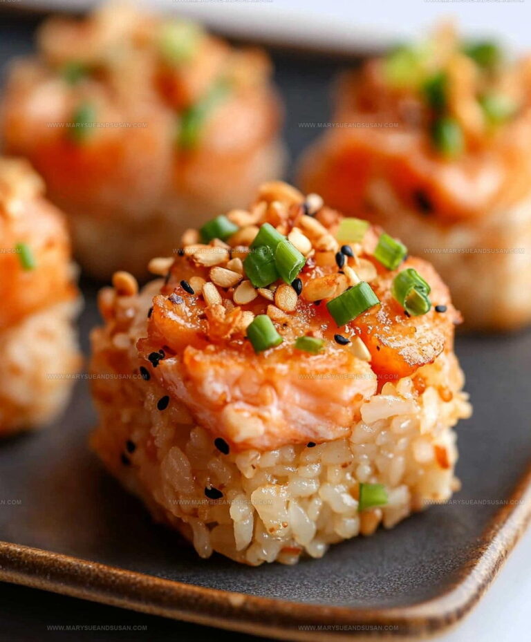 Crispy Rice Spicy Salmon Recipe