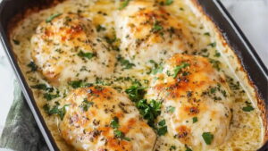 Cheesy Sour Cream Chicken Recipe