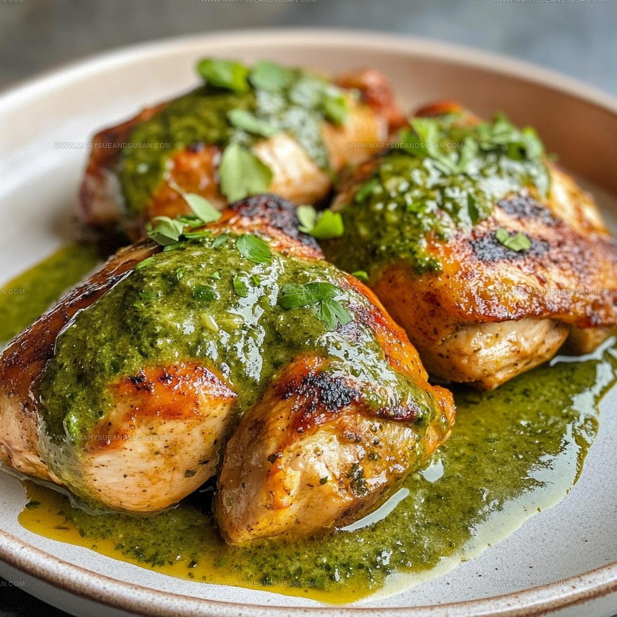 Peruvian Chicken with Green Sauce (Aji Verde) Recipe