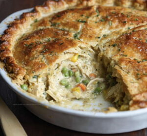Homemade Comfort Chicken Pot Pie Recipe
