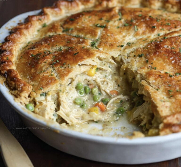 Homemade Comfort Chicken Pot Pie Recipe