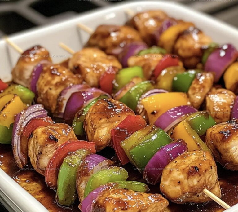 Easy BBQ Chicken Skewers Recipe