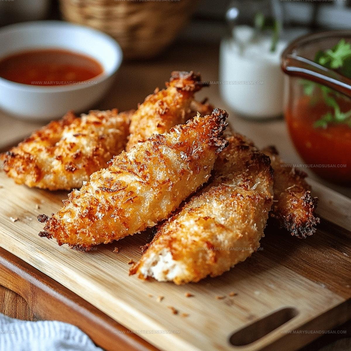 Oven Crispy Coconut Chicken Tenders Recipe