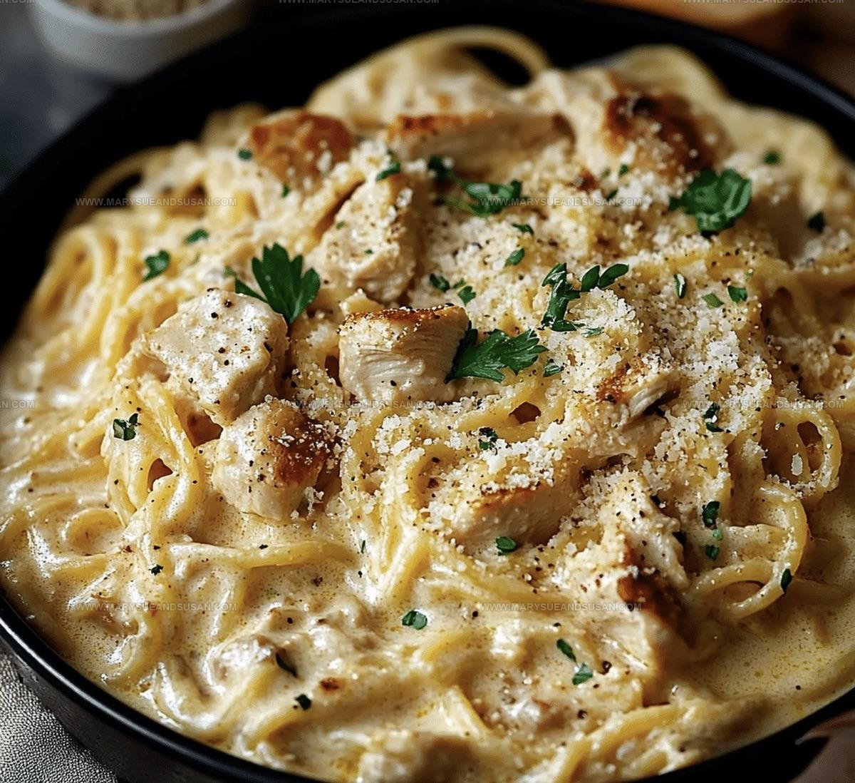 Creamy Baked Chicken Tetrazzini Recipe