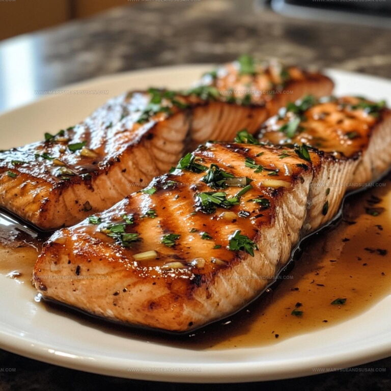 Honey Garlic Glazed Salmon Recipe