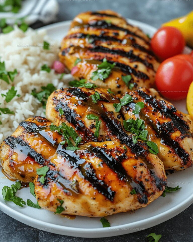 Backyard Grilled Honey Mustard Chicken Recipe