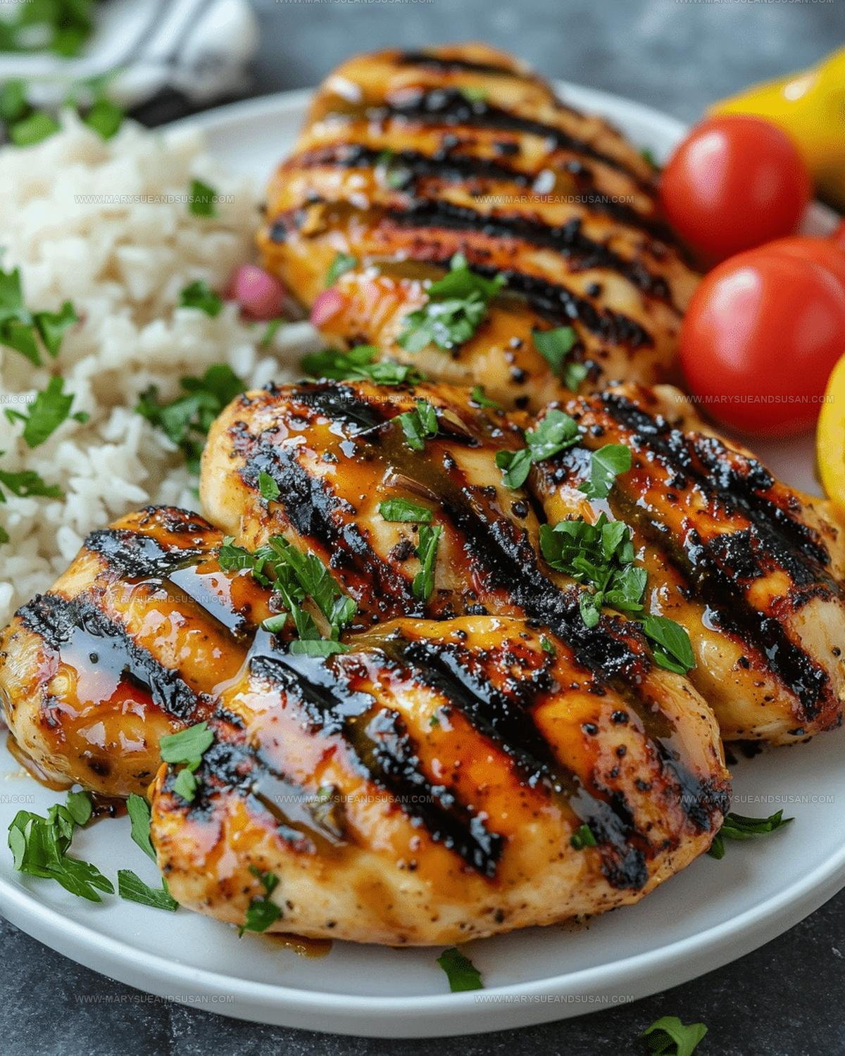 Backyard Grilled Honey Mustard Chicken Recipe