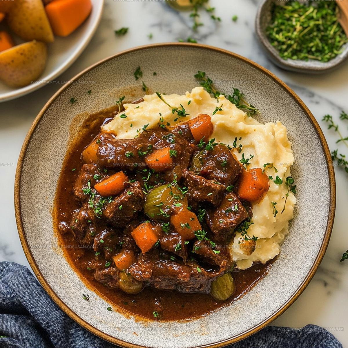 French Classic Beef Bourguignon Recipe