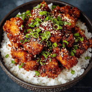 Crispy Sesame Chicken With Sweet Sticky Sauce Recipe
