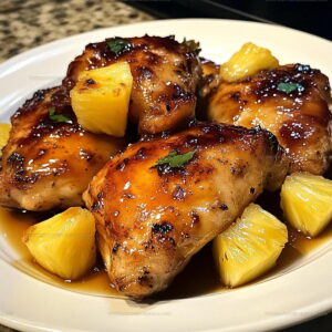 Pineapple Glazed Chicken Recipe