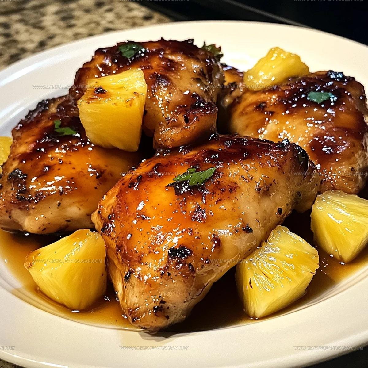 Pineapple Glazed Chicken Recipe