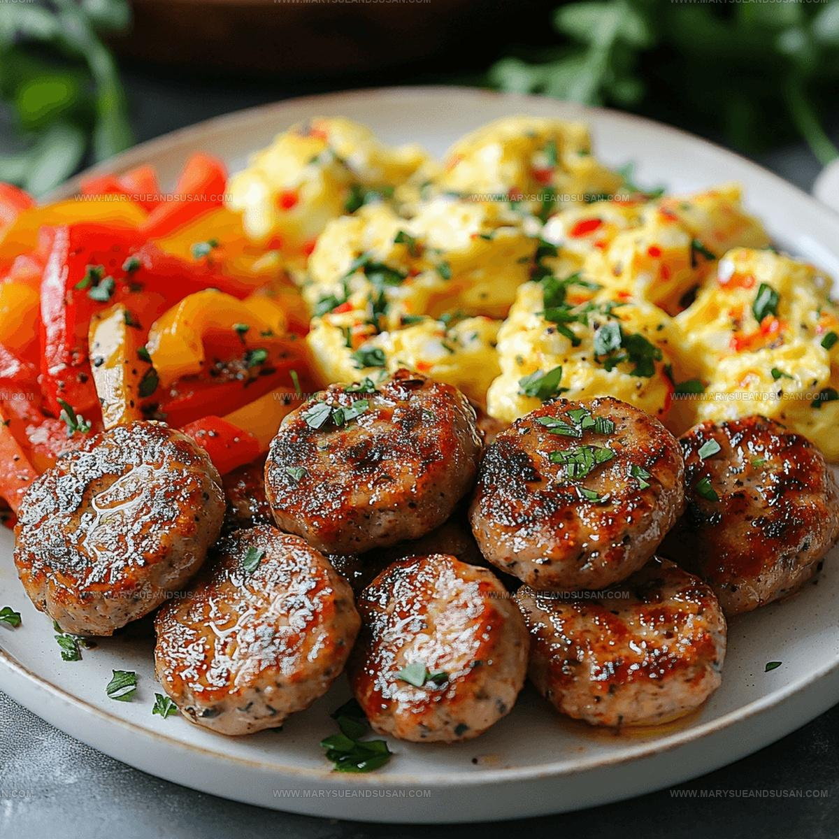 Breakfast Style Chicken Sausage Recipe
