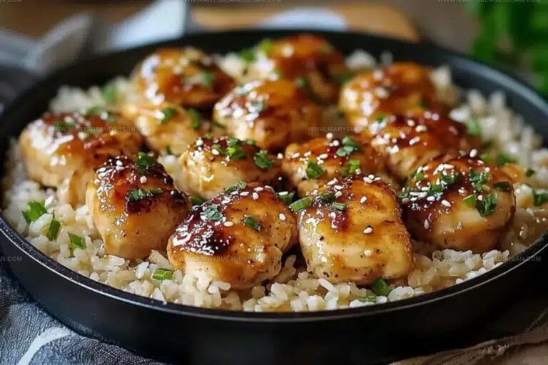 Honey Garlic Chicken and Rice Recipe