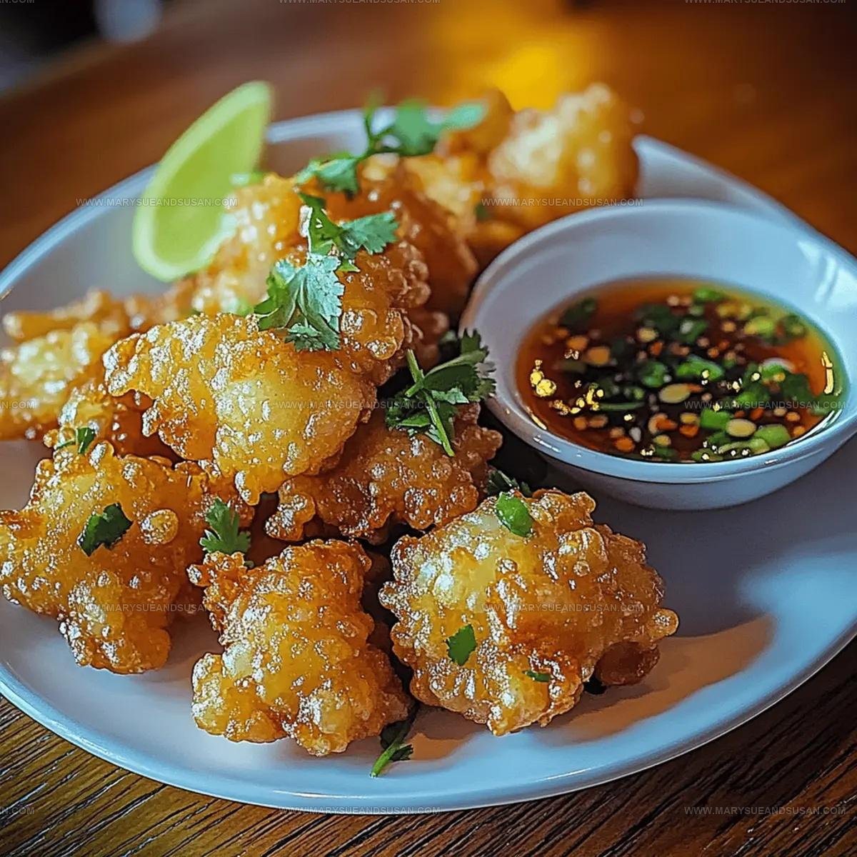 Vietnamese-Style Shrimp Fritters with Nuoc Cham Recipe