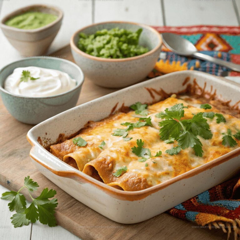 Cheesy Chicken Enchiladas Recipe