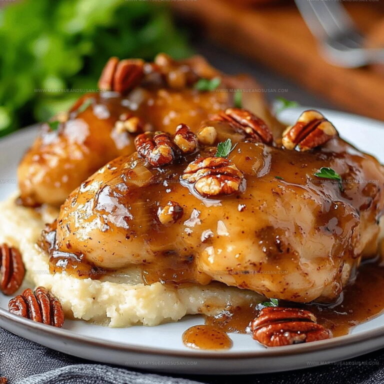 Maple Bourbon Pecan Chicken Recipe