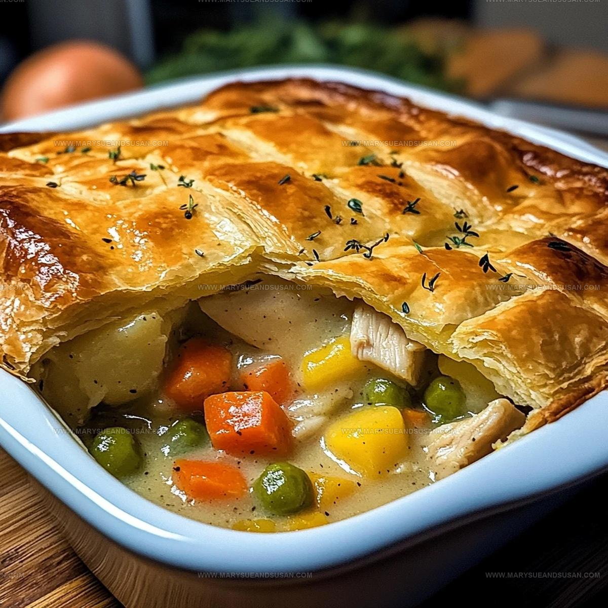 Easy Chicken Pot Pie Casserole Recipe