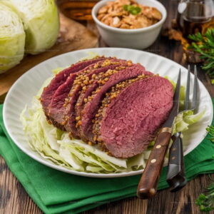 Slow Cooked Corned Beef And Cabbage Recipe