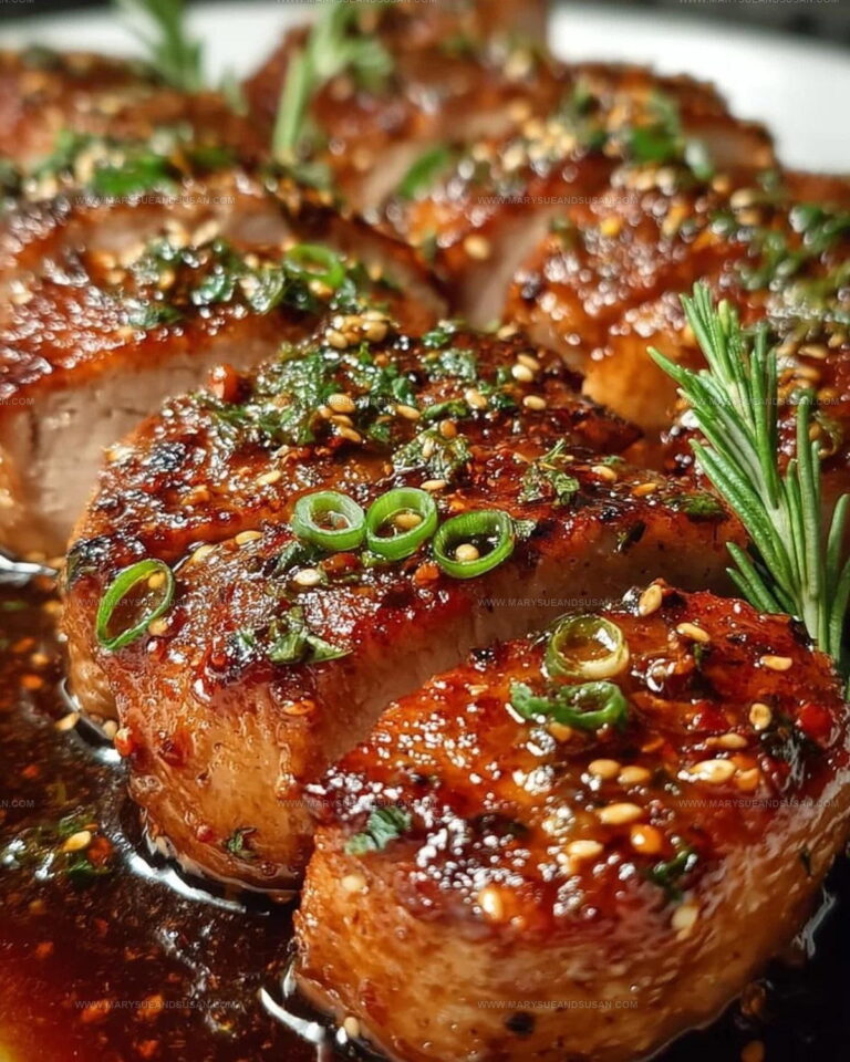 Honey Garlic Pork Tenderloin Recipe