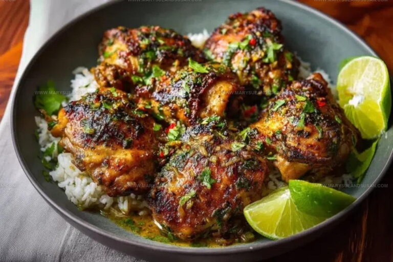Juicy Cuban Mojo Chicken Thighs Recipe
