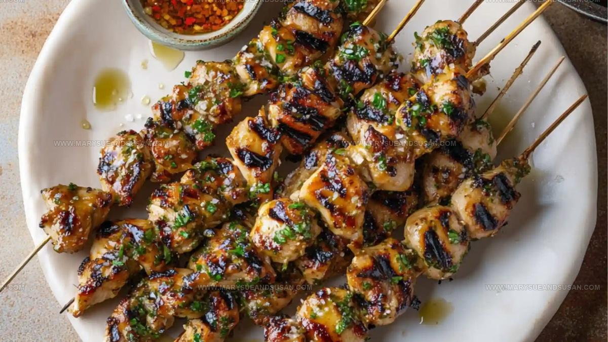 Thai Chicken Skewers Recipe