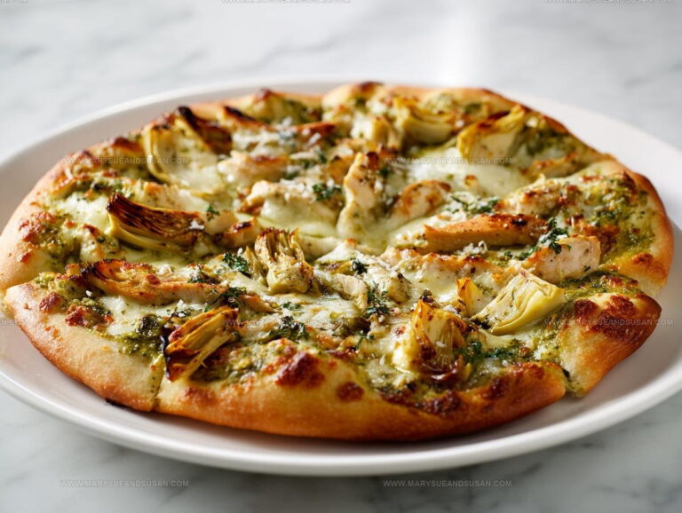 Pesto Chicken Pizza Recipe