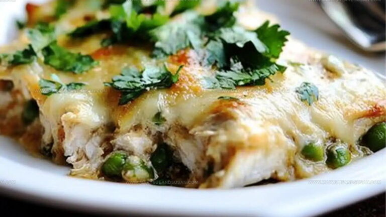 Tex-Mex Creamy White Chicken Enchiladas Recipe