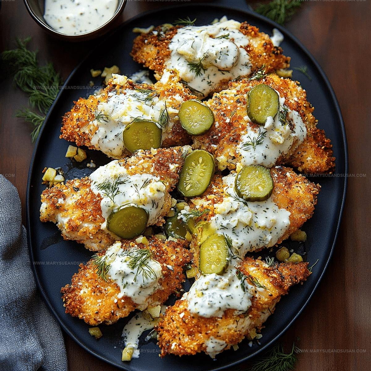 Pickle-Brined Dill Pickle Parmesan Chicken Recipe