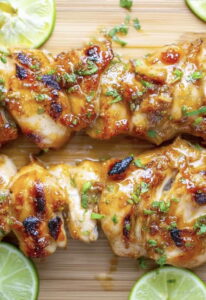 Grilled Spicy Honey Lime Chicken Recipe