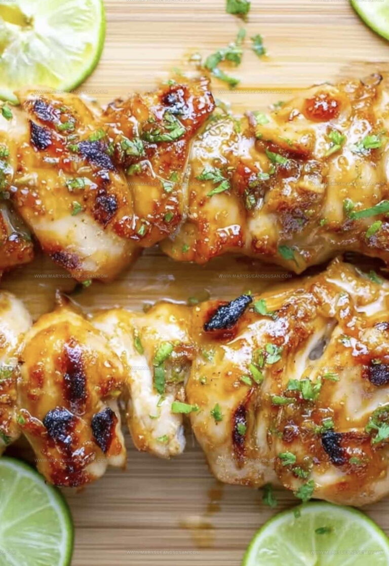 Grilled Spicy Honey Lime Chicken Recipe