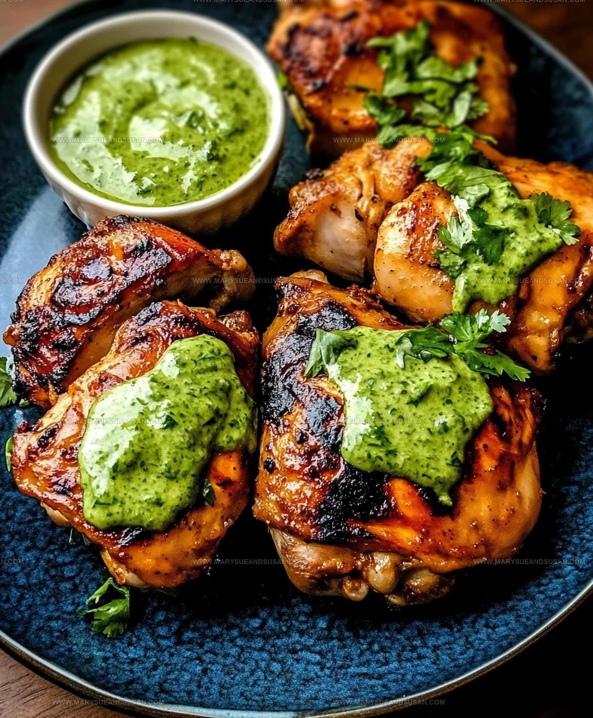 Peruvian Chicken with Green Sauce Recipe
