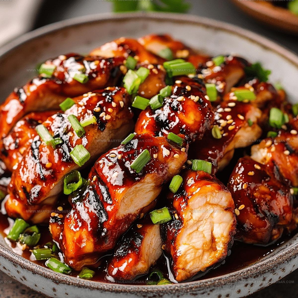 Glazed Cantonese-Style Barbecue Chicken Recipe