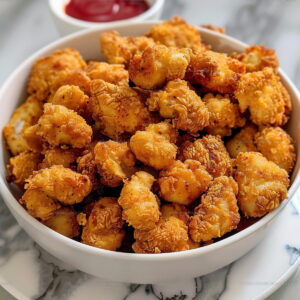 Bite-Size Homemade Popcorn Chicken Recipe