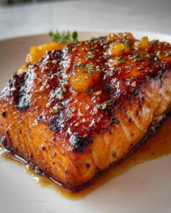 Bourbon Peach Salmon Recipe