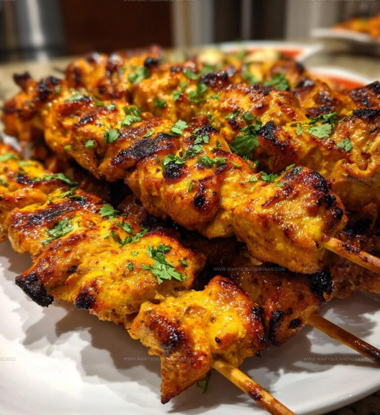 Skewered Peruvian Grilled Chicken Skewers Recipe
