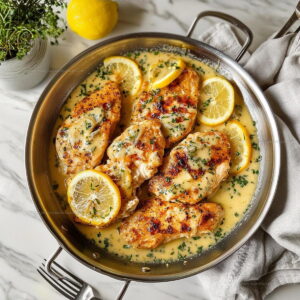 Classic Parmesan Lemon Chicken Recipe