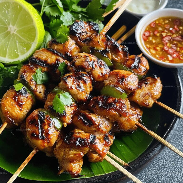 Asian-Inspired Grilled Chicken Skewers Recipe