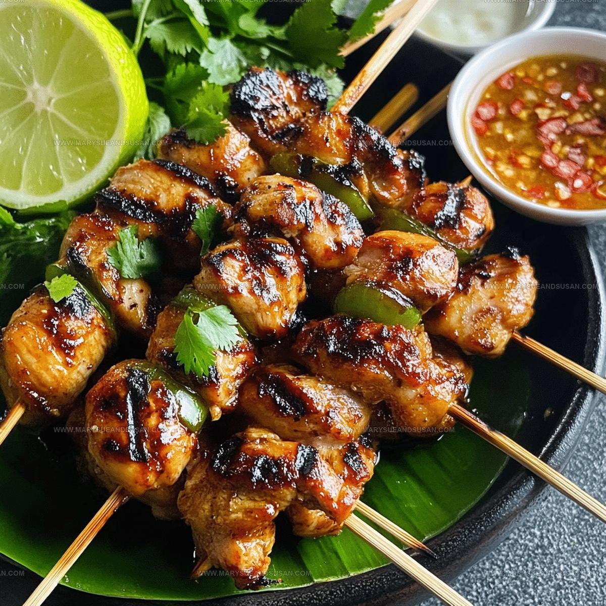 Asian-Inspired Grilled Chicken Skewers Recipe
