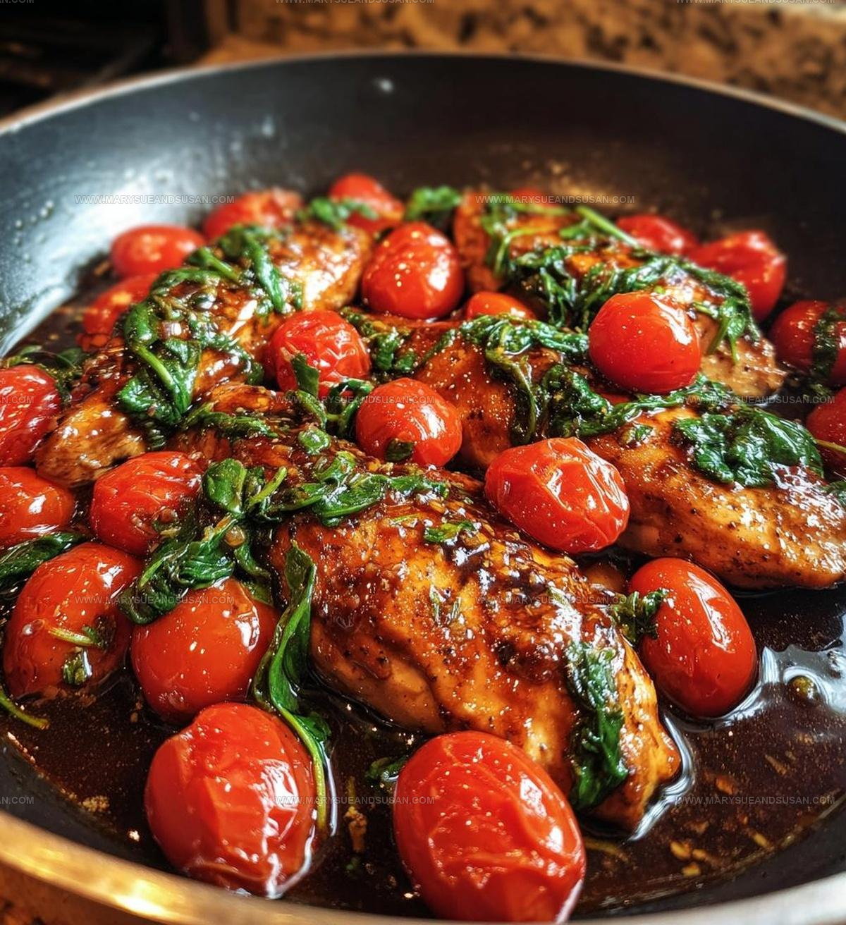 Oven-Roasted One Pan Balsamic Chicken Recipe
