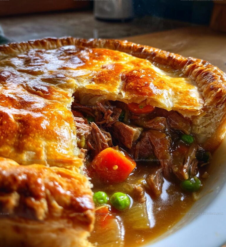 Guinness Braised Beef Pot Pie Recipe