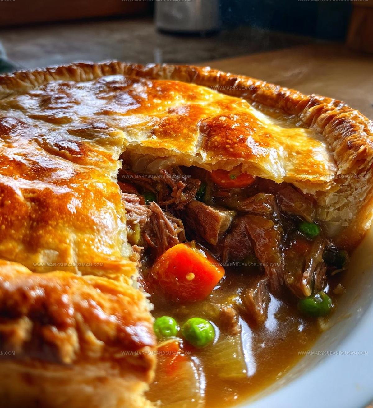 Guinness Braised Beef Pot Pie Recipe